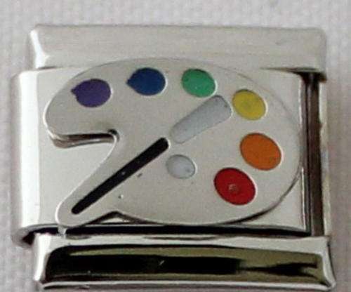 Italian charms - Paint Pallette (Fits Nomination)