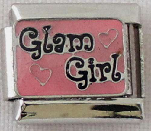 Italian charms (Fits Nomination) - Glam Girl