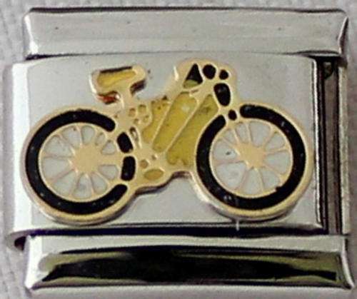 **Christmas Special** Italian charms - Bicycle (Fits Nomination)