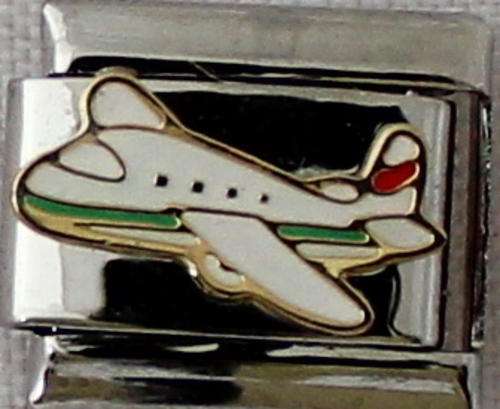 Italian charms - Airplane (Fits Nomination)