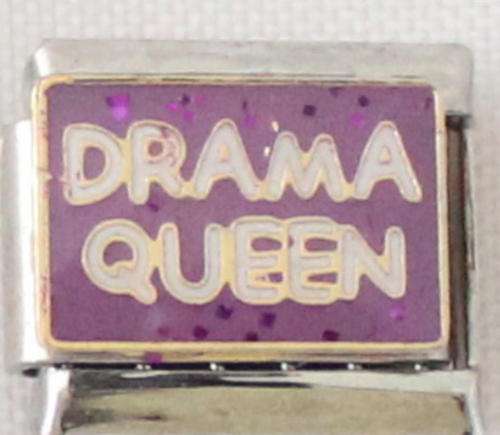 *CHRISTMAS SPECIAL* -Italian charms - Drama Queen (Fits Nomination)