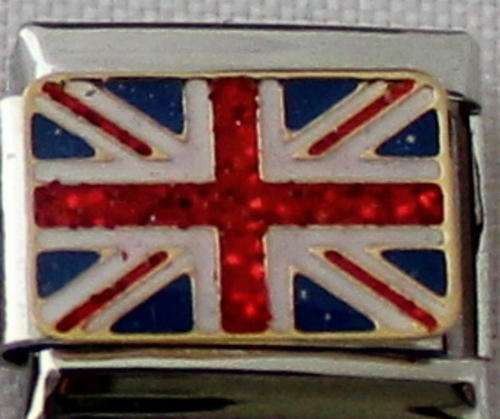 Italian charms (Fits Nomination) - Union Jack