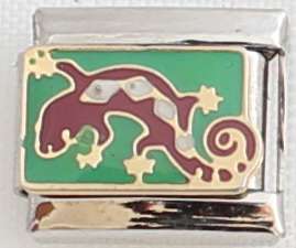 Italian charms - Gecko (Fits Nomination)