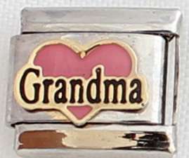 **Christmas Special** Italian charms - Grandma (Fits Nomination)