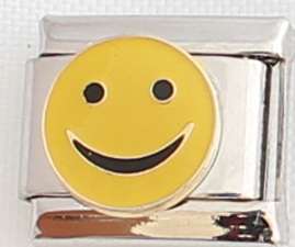 **Christmas Special** Italian charms - Smiley Face (Fits Nomination)