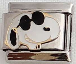 Italian charms - Snoopy (Fits Nomination)