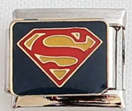 Italian charms (Fits Nomination) - Superman