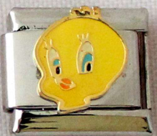 Italian charms (Fits Nomination) - Tweety face