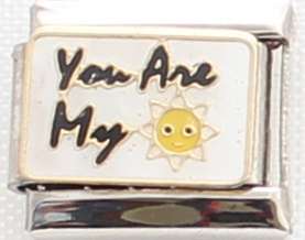 Italian charms - You are my sunshine (Fits Nomination)