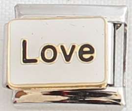 **Christmas Special** Italian charms - Love (Fits Nomination)