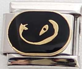 Italian charms - Zodiac Virgo (Fits Nomination)