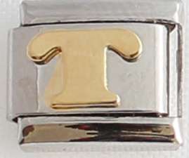 *SPECIAL* Italian charms - Letter T (Fits Nomination)