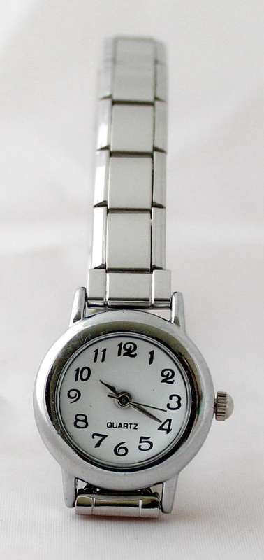 White Italian Charm watch & 4 charms of your choice