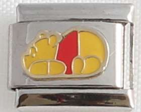 Winnie the Pooh character Italian Charm Bracelet