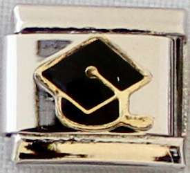 Italian charms - Graduation cap (Fits Nomination)