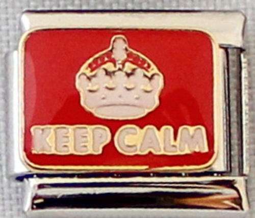 Italian charms - Keep calm (Fits Nomination)