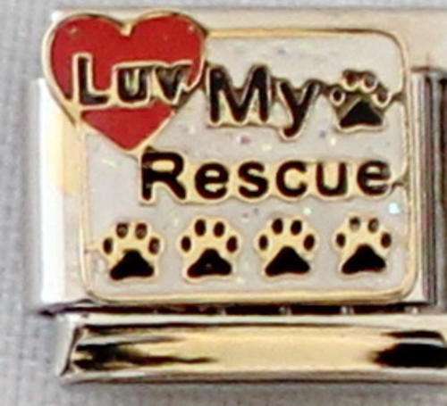 Italian charms (Fits Nomination) - Luv my rescue