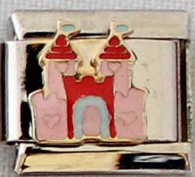 *CHRISTMAS SPECIAL* -Italian charms - Princess castle (Fits Nomination)