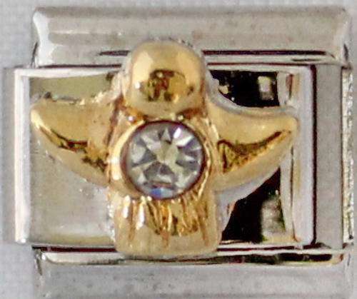 *CHRISTMAS SPECIAL* -Italian charms - Angel with Stone (Fits Nomination)