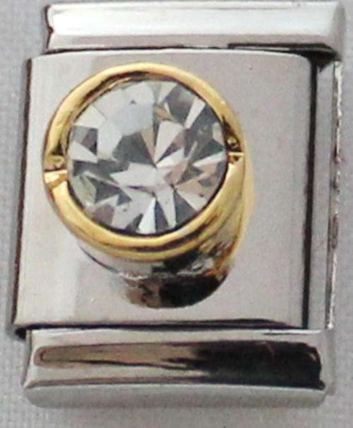 **Christmas Special** 13mm Round Birthstone April