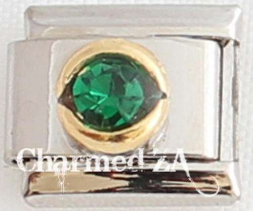 *July Special* Round Birthstone May (Fits Nomination)