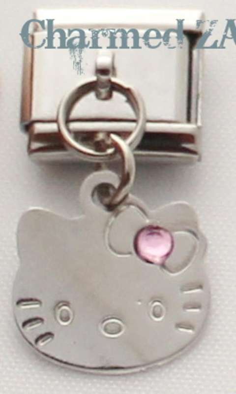 Italian charms - Dangle Hello Kitty (Fits Nomination)