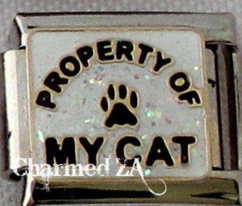 **Christmas Special - Italian charms - Property of my Cat (Fits Nomination)