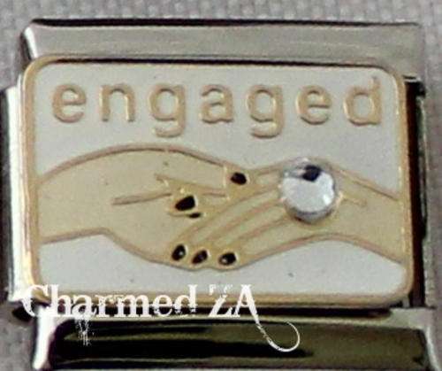 *September SPECIAL* Italian charms - Engaged (Fits Nomination)