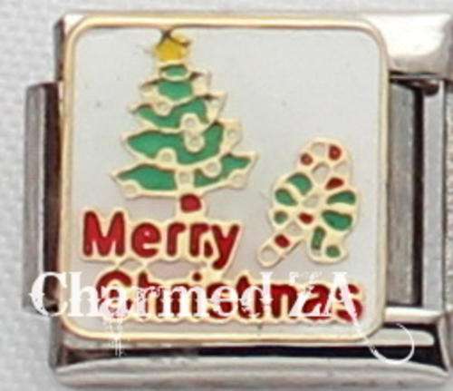 Italian charms - Merry Christmas (Fits Nomination)