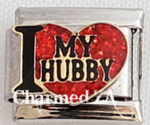 Italian charms - I Love my Hubby (Fits Nomination)
