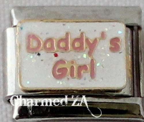 **Christmas Special - Italian charms - Daddy's Girl (Fits Nomination)
