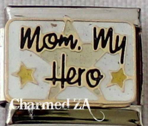 Italian charms - Mom, My Hero (Fits Nomination)