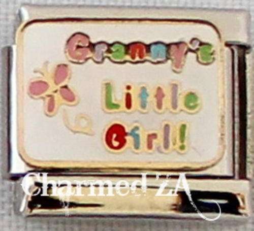 Italian charms - Granny's little girl (Fits Nomination)
