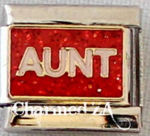 Italian charms - Aunt (Fits Nomination)