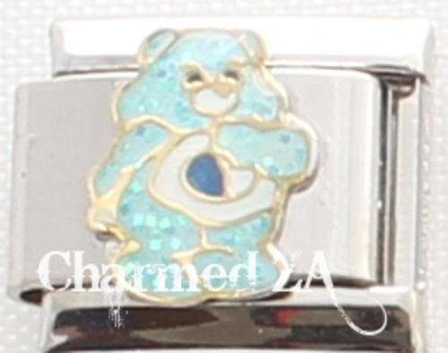 Italian charms - Blue Carebear (Fits Nomination)