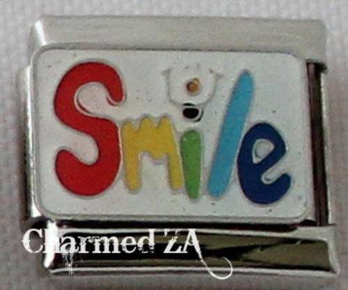 Italian charms - Smile Colour (Fits Nomination)