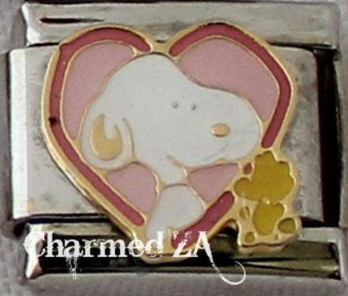 Italian charms - Snoopy and Woodstock (Fits Nomination)