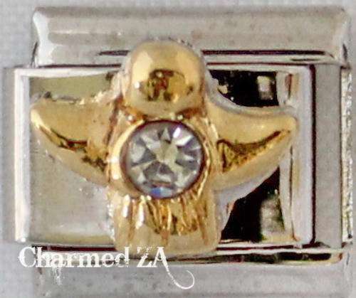 Italian charms - Angel with Stone (Fits Nomination)