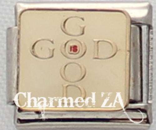 Italian charms - God is Good (Fits Nomination)