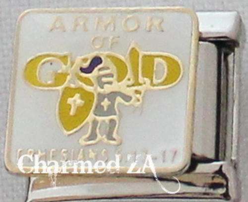 Italian charms - Armour of God (Fits Nomination)