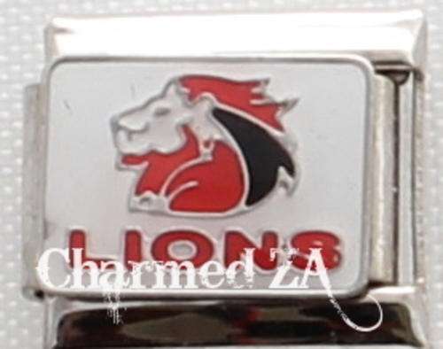 Italian charms - Lions Rugby (Fits Nomination)