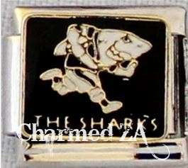 Italian charms - The Sharks Rugby (Fits Nomination)