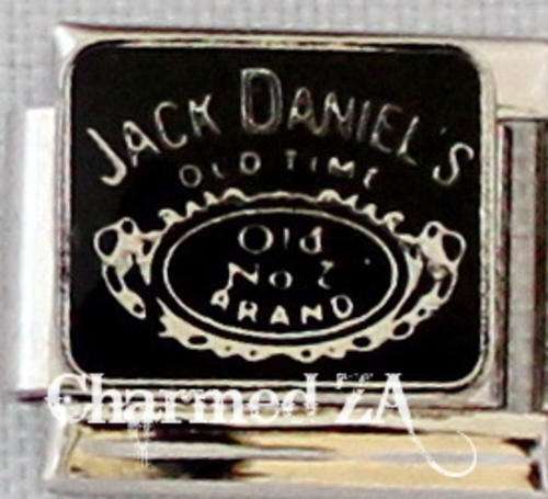 *Christmas Special* Italian charms - Jack Daniels (Fits Nomination)