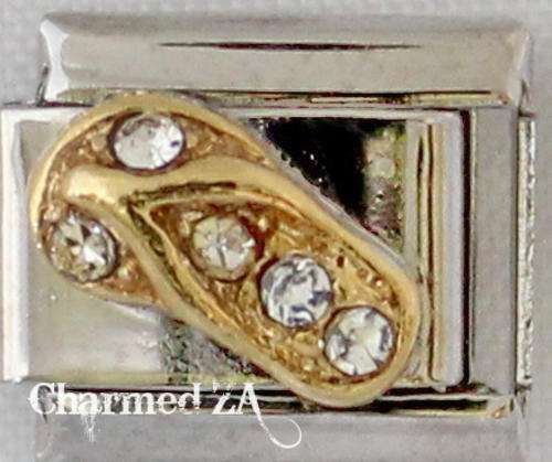 Italian charms - CZ Sandal (Fits Nomination)