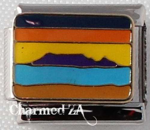 *BLACK FRIDAY SPECIAL* Italian charms - Table Mountain (Fits Nomination)