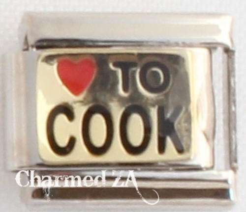 *September SPECIAL* Italian charms - Love to Cook (Fits Nomination)