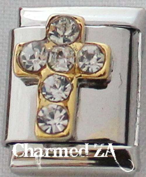 13mm CZ Cross (Only fits 13mm Bracelet)