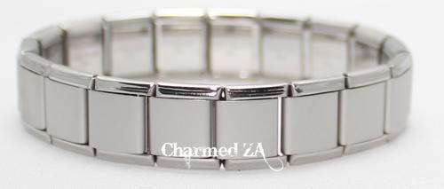 13mm 18 Link Matte Starter Bracelet (Thicker Bracelet)