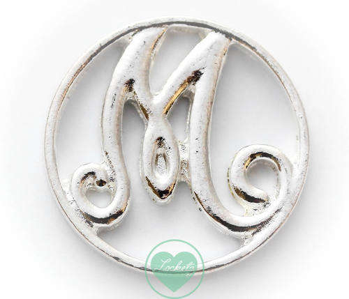 Locketz Plate - Letter M
