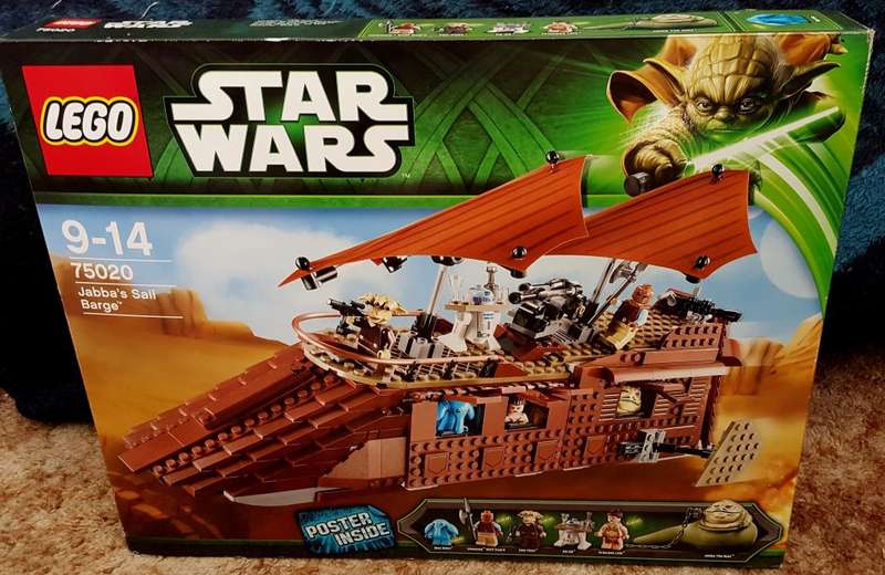 Lego Star Wars Jabba's Sail Barge 75020 - New, Sealed